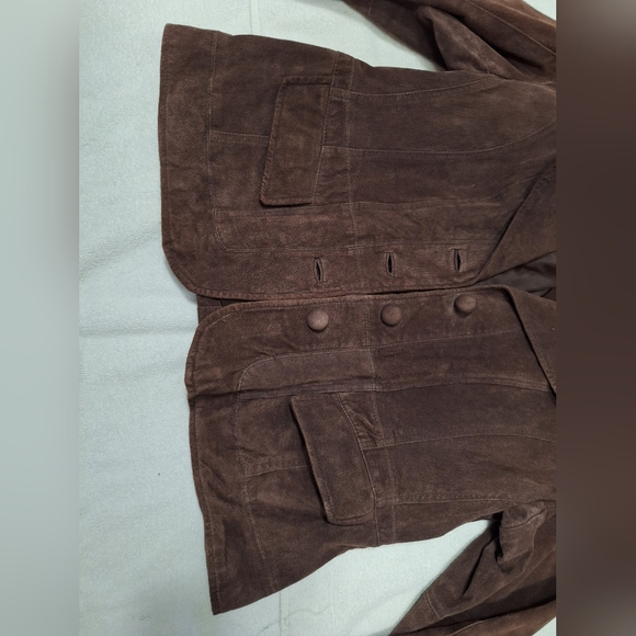 Wilsons Leather Brown Blazer - Great Condition - Picture 4 of 10